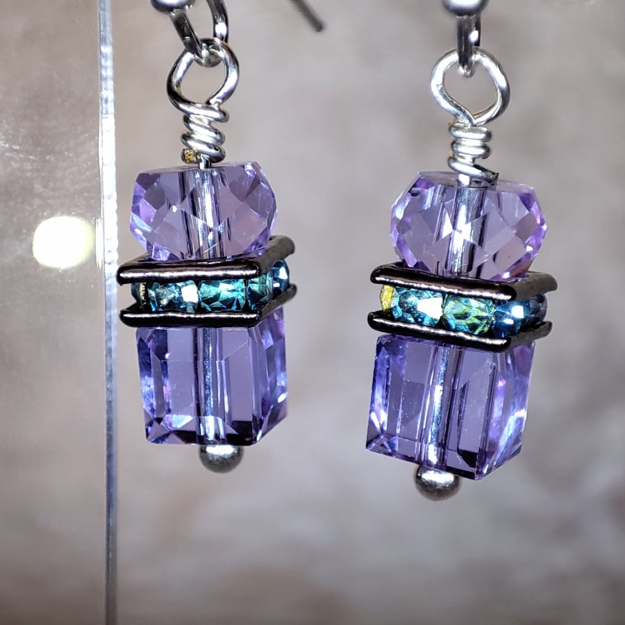 Crystal earrings 