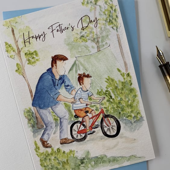 Father's Day Card - Blank inside