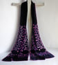 LIMITED EDITION SILK VISCOSE DEVORE VELVET SCARF - Image 4