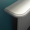 Made to order 140mm Deep Round Corner Radiator  Shelf with Brackets 