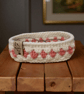 Glasses or trinket basket, hand crocheted  - Image 1