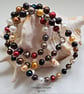 Designer Multicoloured Freshwater Culture Pearl Sterling Silver Necklace - Image 7