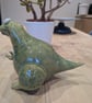 Ceramic T-rex sculpture, dinosaur ornament  - Image 4