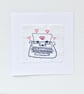 Embroidered Card. - Image 2