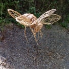  bumble bee, willow sculpture, natural pollinator, handmade, to order
