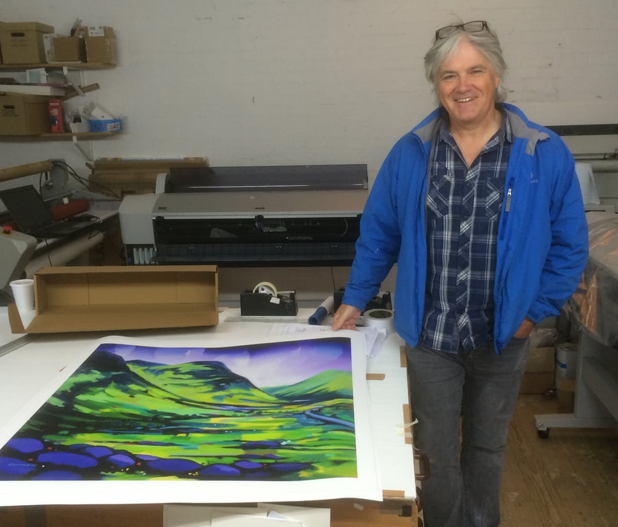 Jim Dinnen Art  (Rearview Mirror Art) 