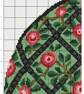 120 - Cross Stitch Imperial Egg Golden Rose Trellis - Modern Easter Egg - Image 4