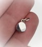 Small silver dot pendant - Image 6