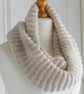 Cowl knitting pattern suitable for confident beginner, with 3 different options - Image 7