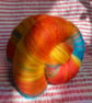Wool Art Batt - "Rusted Tropics" - Image 2