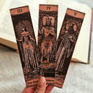 Tarot Bookmarks Set 2 - The Empress, The Emperor & The Hierophant