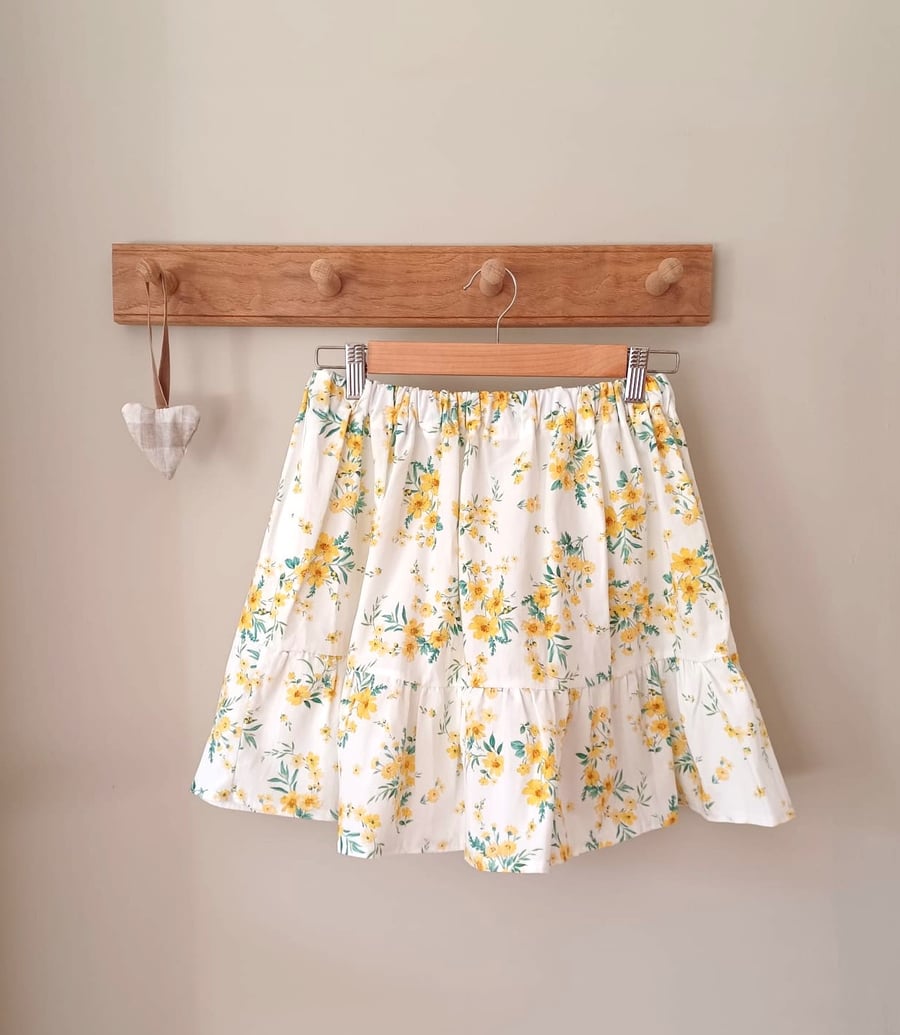 Floral Summer skirt - UK size 10