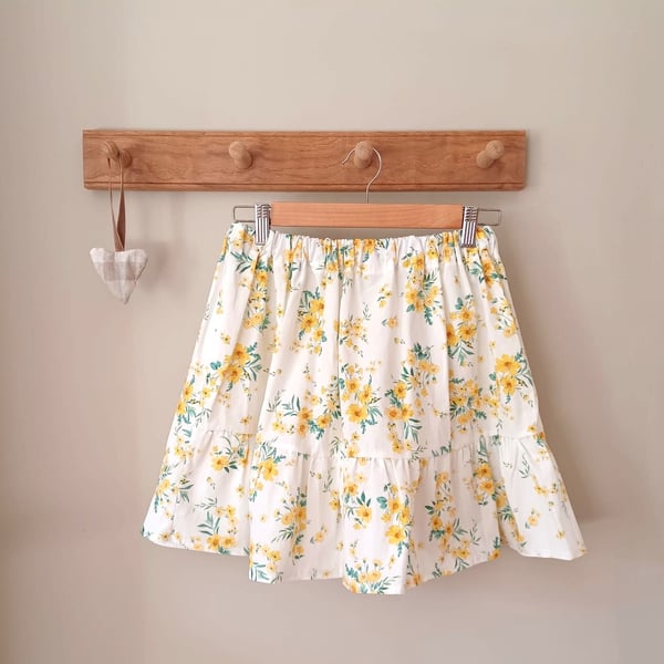 Floral Summer skirt - UK size 10