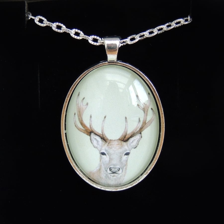 Deer Pendant Necklace - Simply Silver Style