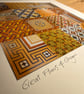 Great Floors of Glasgow signed mounted print FREE DELIVERY - Image 6