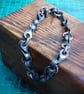 Twisted  Bike Chain Bracelet, Unisex, ideal for cyclists and mountain bikers