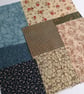Autumn Brown Bird Slow Stitching Kit large - vintage and reclaimed textiles - Image 4