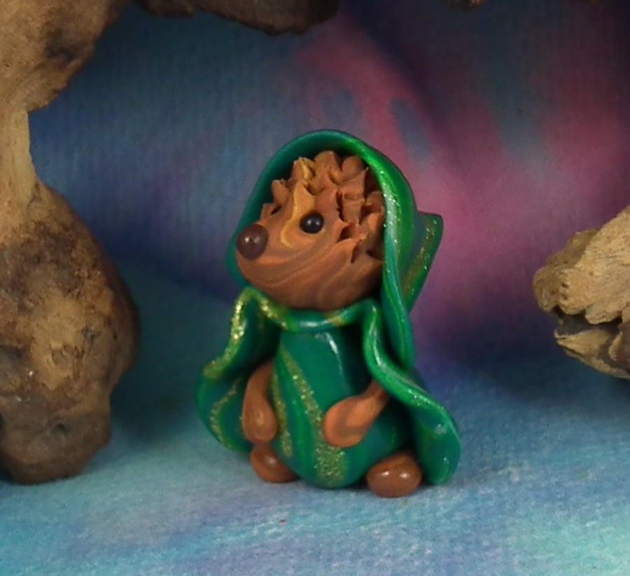 Sale High'n'Over Hedgehog 'Ertha' OOAK Sculpt by Ann Galvin