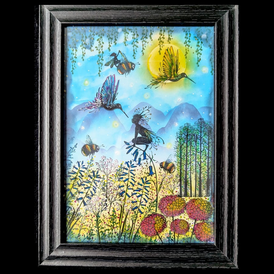 Summer in the Magic Meadow … (Frame) OOAK