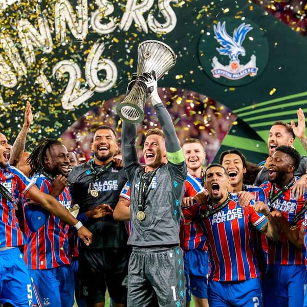 Crystal Palace FC UEFA Conference League Cup Winners 2026 Photograph Print