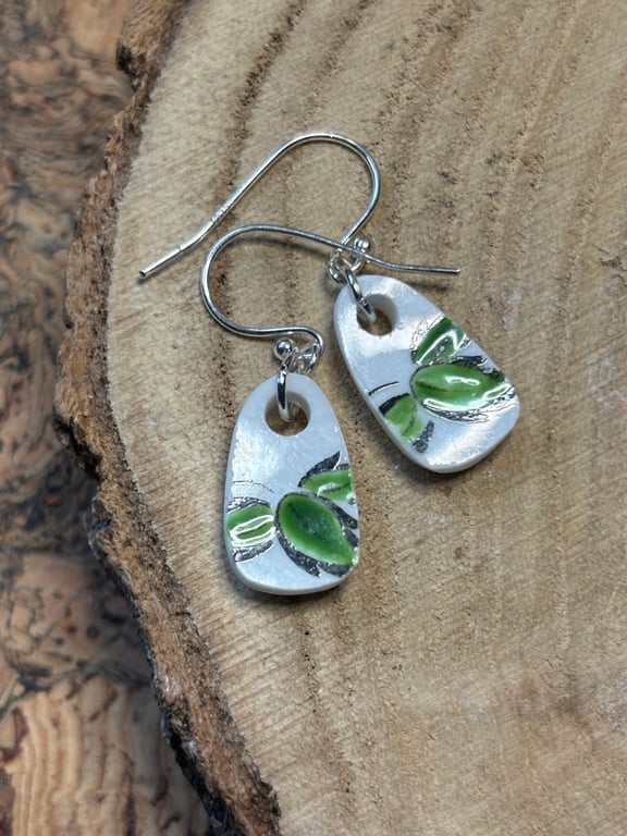 Handmade Earrings, Unique Earrings, Vintage, Eco Friendly Christmas Gifts.