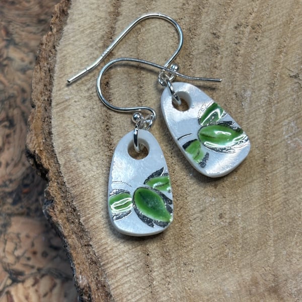 Handmade Earrings, Unique Earrings, Vintage, Eco Friendly Christmas Gifts.
