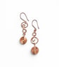 Copper Spiral Dangles - Image 1