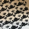 Tote bag. Fleur de lys. Reusable tote bag. 