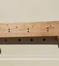 Handcarved Oak Pebbles Coat Rack - Image 9