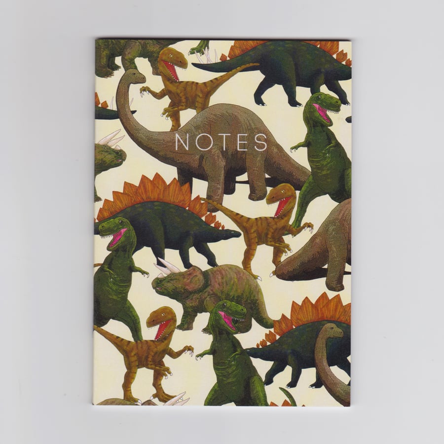 A6 Mini Notebook - Dinosaurs