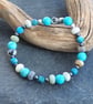 Turquoise gemstone bracelet  - Image 7