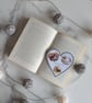 Personalised Hear Shape Photo Bookmark Custom 3 Image Keepsake Gift