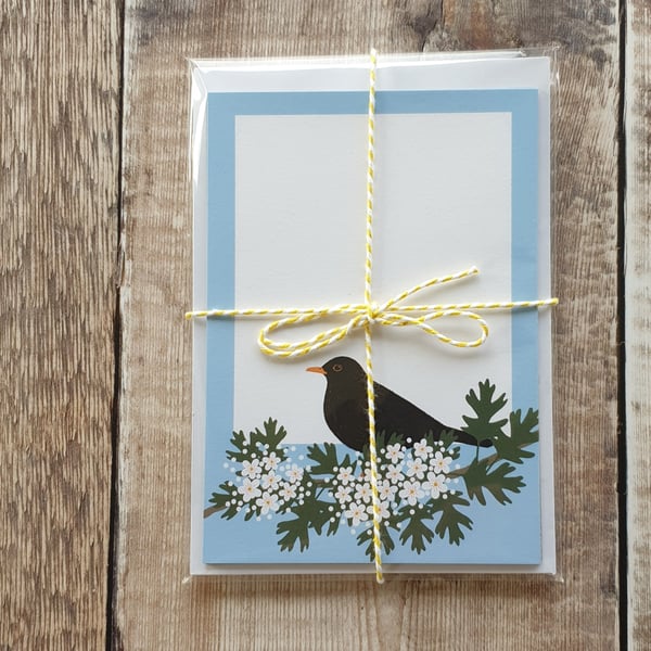 Blackbird Mini Writing Paper Set