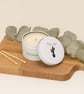 Lime, Basil and mandarin - Tin candle, fresh and fruity scent 