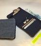 Small Wallet for Student, Coin and Card Keeper. Handy Wallet for Notes, Bus Pass - Image 1