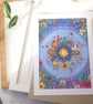 'Nature Wheel of the Year' Illustration Print A4 Unframed  - Image 6