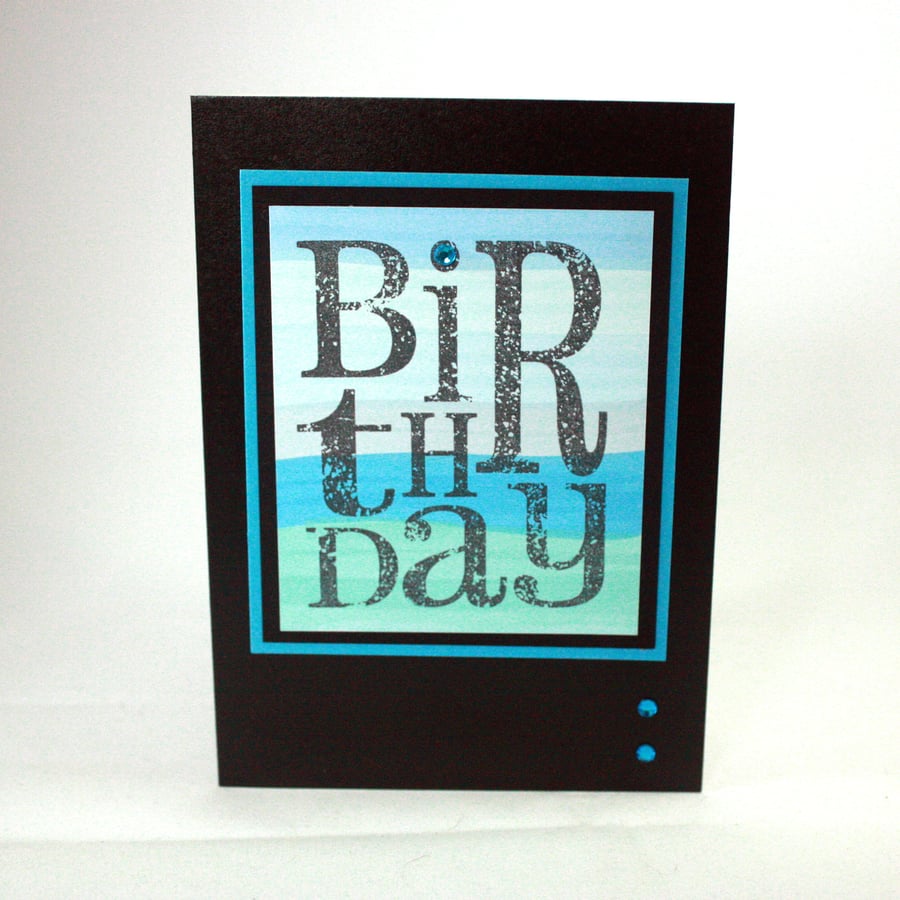 Handmade birthday card - now reduced