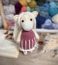 Digital PDF pattern Cottage Style Horse Amigurumi Crochet Pattern, Woodland Toy