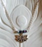 Lotus 'Om' Pendant Necklace. - Image 4