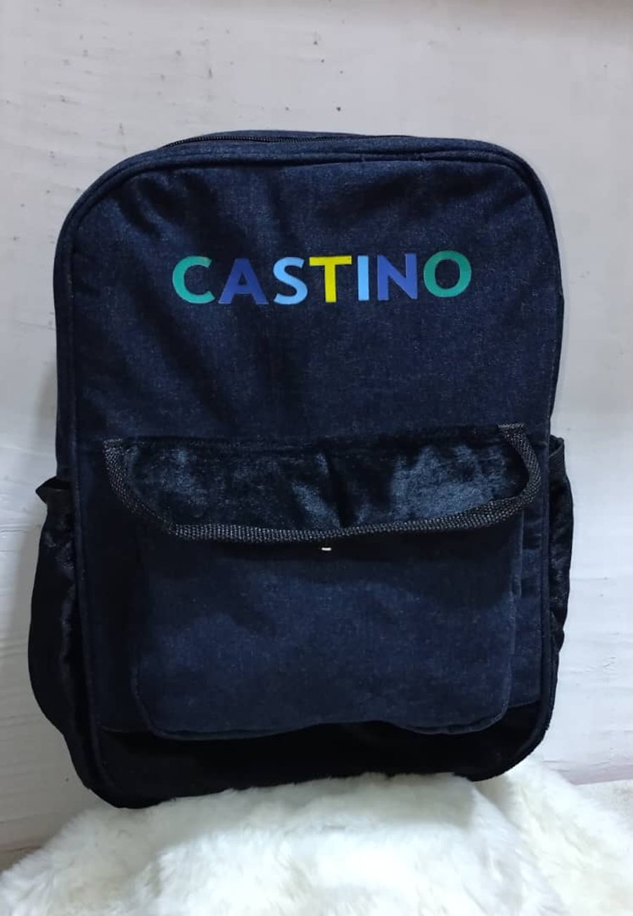 Castino Kids Suede Backpack – Soft, Stylish & Durable