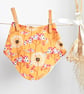 Floral Print Baby Bibs Bandana Style