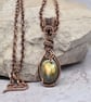 Labradorite and Copper Pendant - Image 1