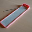Incense holder with large collection tray