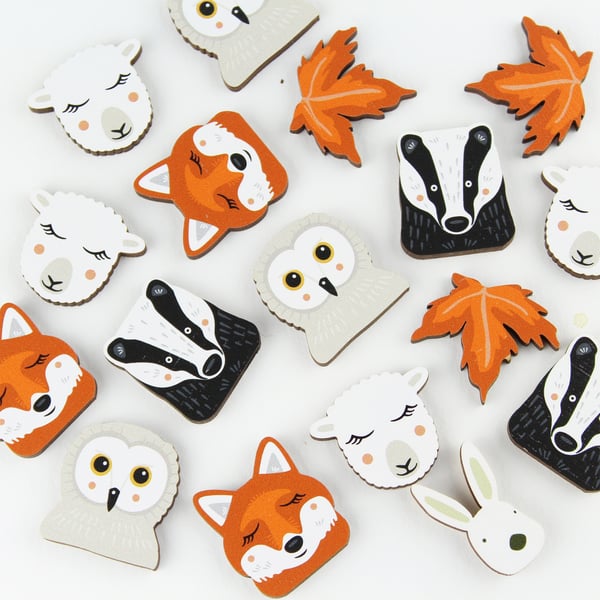 Wooden Sheep Magnetic Needle Minder