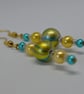 Metallic Swirl Earrings - Image 4