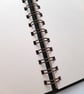 A5 Cream Card Pages blank junk journal, sketchbook - notebook - smash book - Image 1