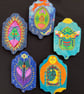 The Threshold Moth - Textile Art Shrine - Image 2