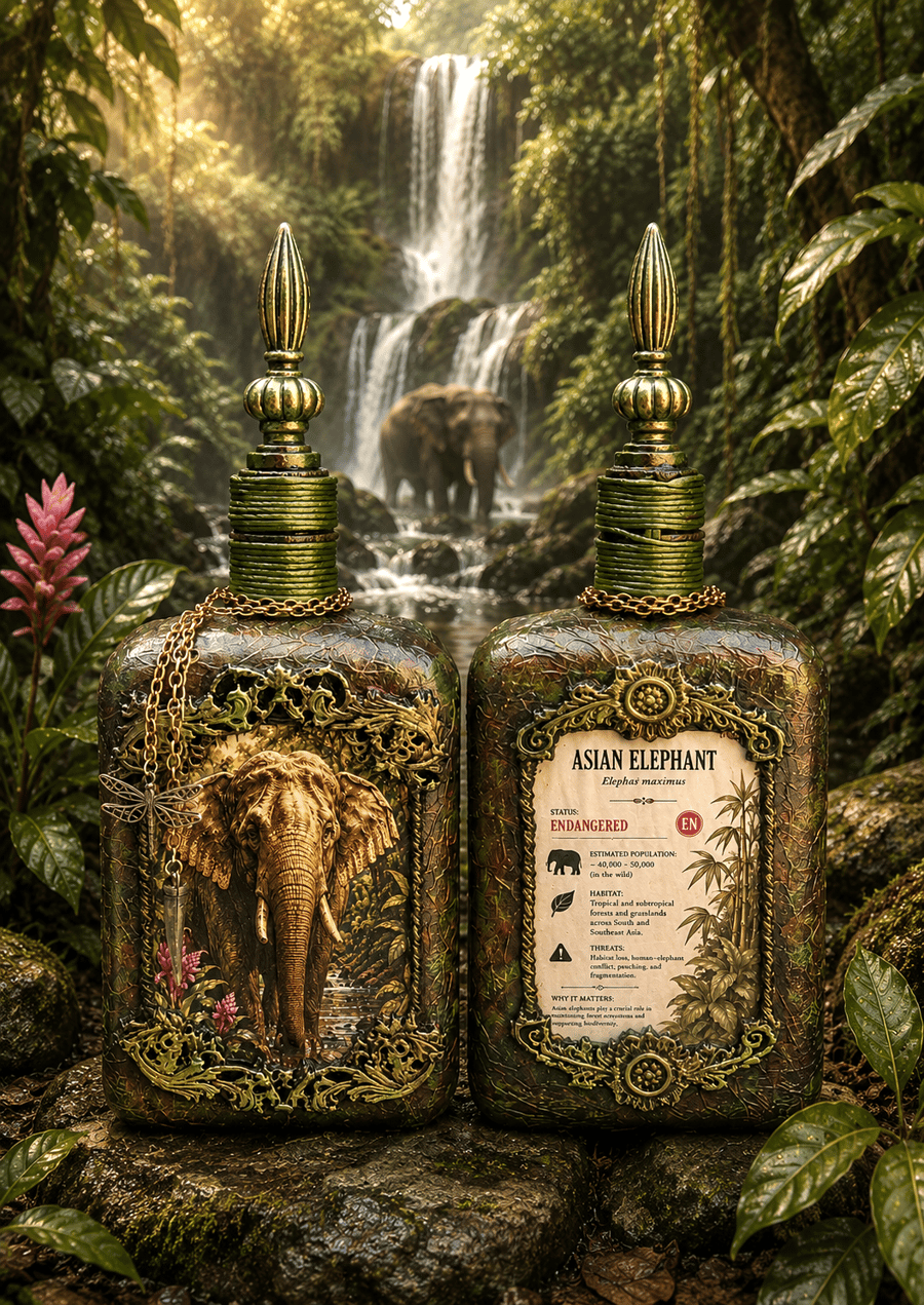 Asian Elephant Conservation Bottles