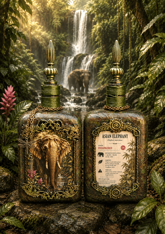 Asian Elephant Conservation Bottles