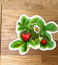 Strawberry Plant Sticker - Image 3
